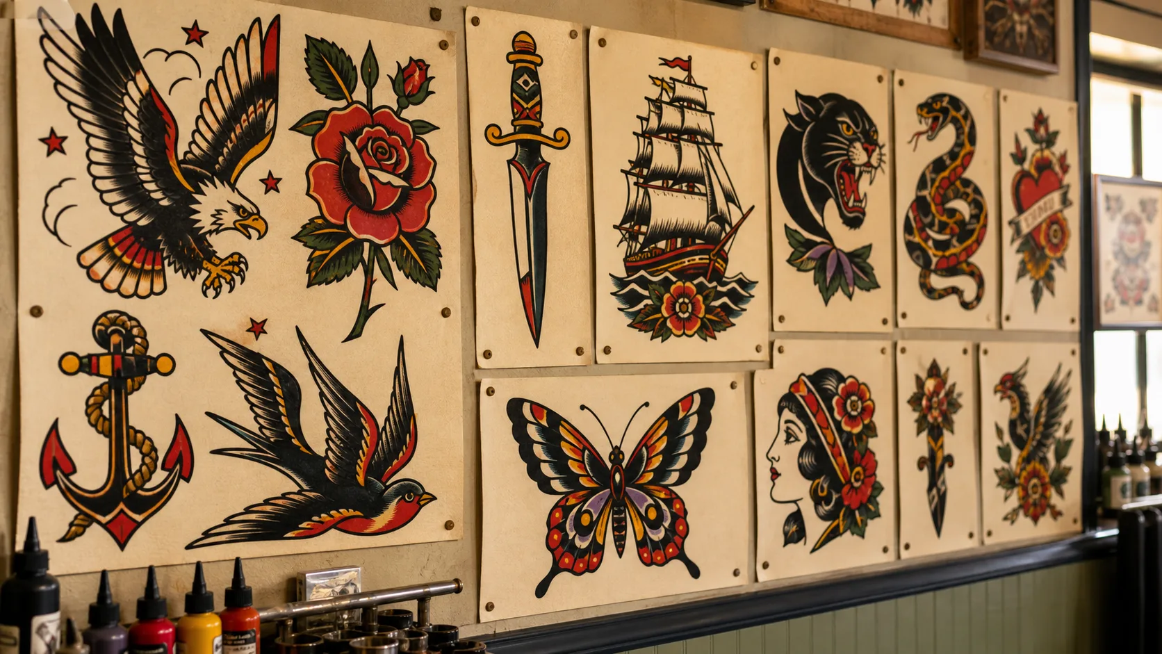 American Traditional Tattoo Guide: Bold Lines, Flat Color, and Ink That Ages Well