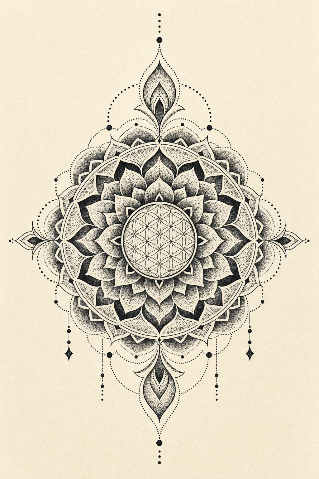 Dotwork Tattoo Guide: Stippling, Density, and Why the Dots Outlast the Line