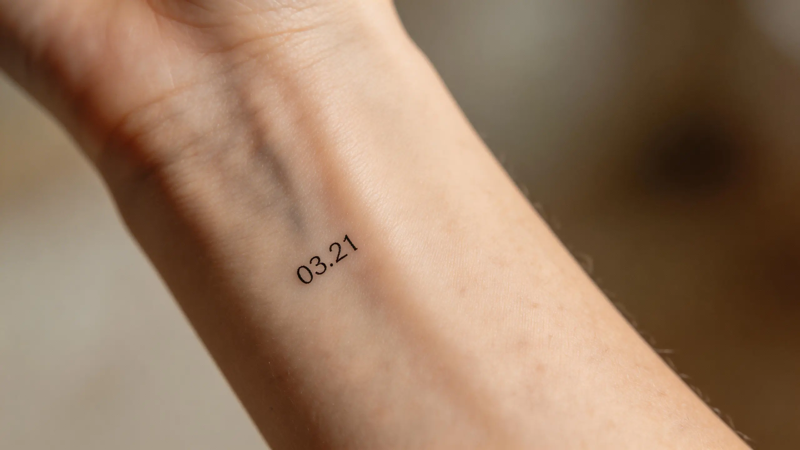 Micro text tattoo inspiration